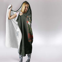 Tuskegee Airmen 332nd Spit Fire Hooded Blanket Camo Moss Green - Wonder Print Shop