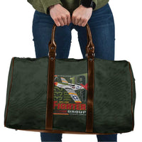 Tuskegee Airmen 332nd Spit Fire Travel Bag Camo Moss Green - Wonder Print Shop