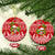 Hawaii Tiki Christmas Ceramic Ornament Mele Kalikimaka LT7 - Wonder Print Shop