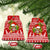 Hawaii Tiki Christmas Ceramic Ornament Mele Kalikimaka LT7 - Wonder Print Shop