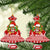 Hawaii Tiki Christmas Ceramic Ornament Mele Kalikimaka LT7 - Wonder Print Shop