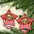 Hawaii Tiki Christmas Ceramic Ornament Mele Kalikimaka LT7 - Wonder Print Shop