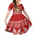 Hawaii Tiki Christmas Family Matching Off Shoulder Short Dress and Hawaiian Shirt Mele Kalikimaka LT7 - Wonder Print Shop