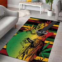 Personalised Reggae Soul Area Rug Sketch Style LT7 - Wonder Print Shop