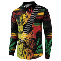 Personalised Reggae Soul Button Sweatshirt Sketch Style LT7 - Wonder Print Shop