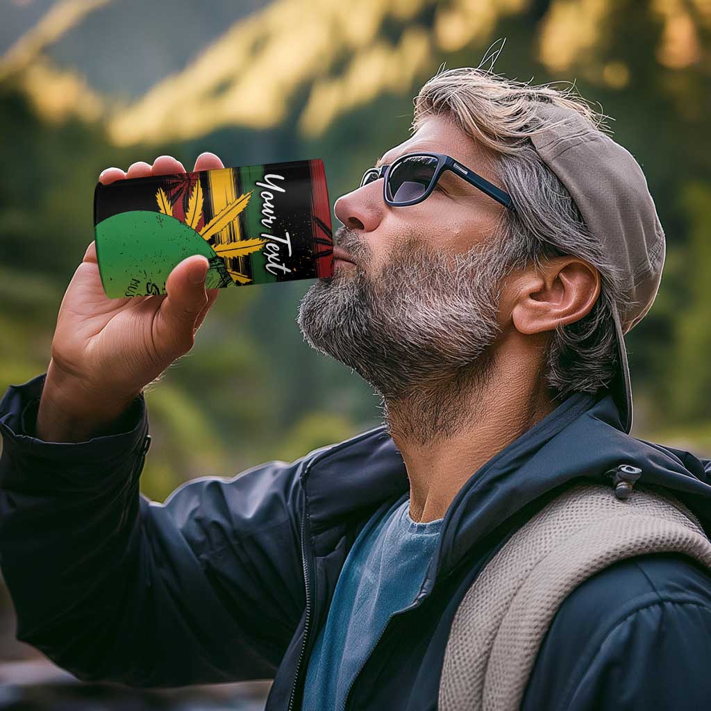 Personalised Reggae Soul 4 in 1 Can Cooler Tumbler Sketch Style LT7 - Wonder Print Shop