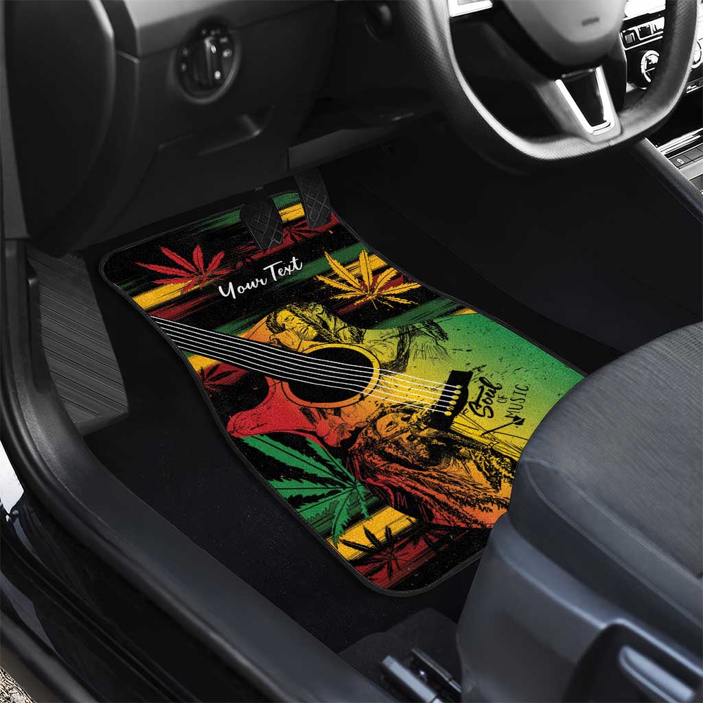 Personalised Reggae Soul Car Mats Sketch Style LT7 - Wonder Print Shop