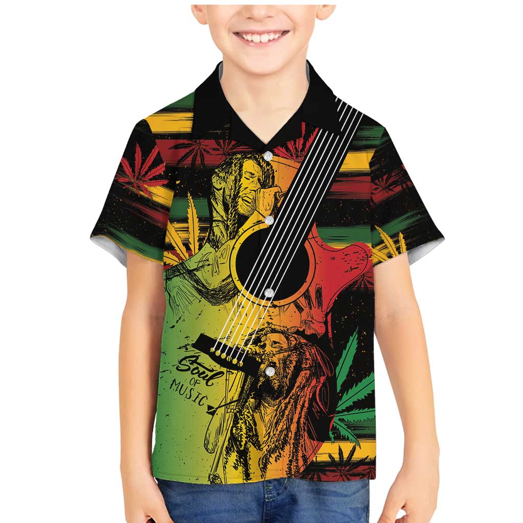 Personalised Reggae Soul Family Matching Mermaid Dress and Hawaiian Shirt Sketch Style LT7 - Wonder Print Shop