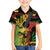 Personalised Reggae Soul Family Matching Off Shoulder Maxi Dress and Hawaiian Shirt Sketch Style LT7 - Wonder Print Shop