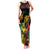 Personalised Reggae Soul Family Matching Tank Maxi Dress and Hawaiian Shirt Sketch Style - Wonder Print Shop
