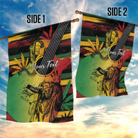 Personalised Reggae Soul Garden Flag Sketch Style - Wonder Print Shop