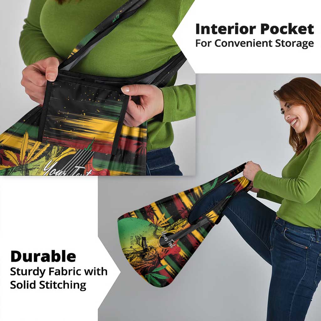 Personalised Reggae Soul Grocery Bag Sketch Style