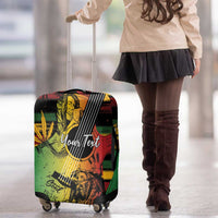 Personalised Reggae Soul Luggage Cover Sketch Style - Wonder Print Shop