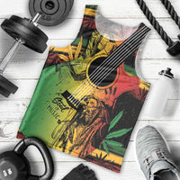 Personalised Reggae Soul Men Tank Top Sketch Style - Wonder Print Shop