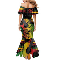 Personalised Reggae Soul Mermaid Dress Sketch Style - Wonder Print Shop