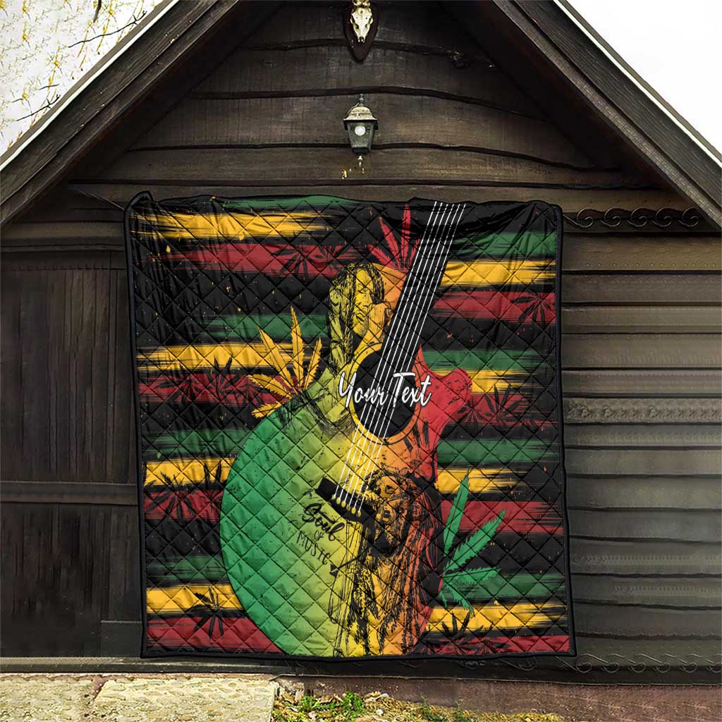 Personalised Reggae Soul Quilt Sketch Style - Wonder Print Shop