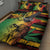 Personalised Reggae Soul Quilt Bed Set Sketch Style - Wonder Print Shop