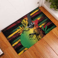 Personalised Reggae Soul Rubber Doormat Sketch Style - Wonder Print Shop