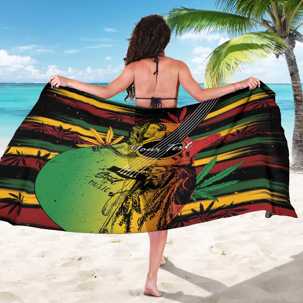 Personalised Reggae Soul Sarong Sketch Style - Wonder Print Shop