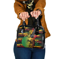 Personalised Reggae Soul Shoulder Handbag Sketch Style
