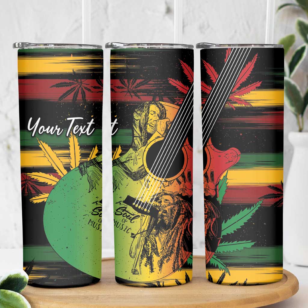 Personalised Reggae Soul Skinny Tumbler Sketch Style - Wonder Print Shop