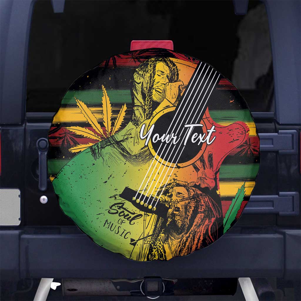 Personalised Reggae Soul Spare Tire Cover Sketch Style - Wonder Print Shop