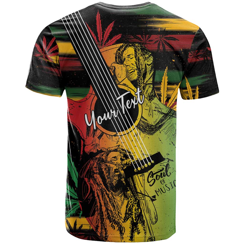 Personalised Reggae Soul T Shirt Sketch Style - Wonder Print Shop