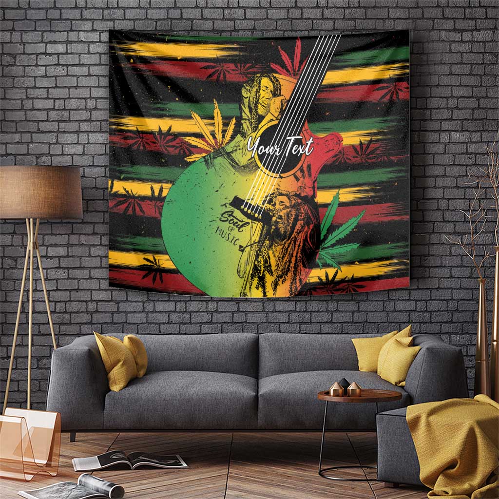 Personalised Reggae Soul Tapestry Sketch Style - Wonder Print Shop