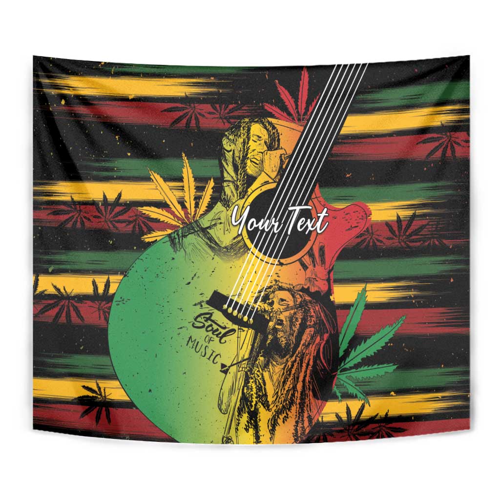 Personalised Reggae Soul Tapestry Sketch Style - Wonder Print Shop
