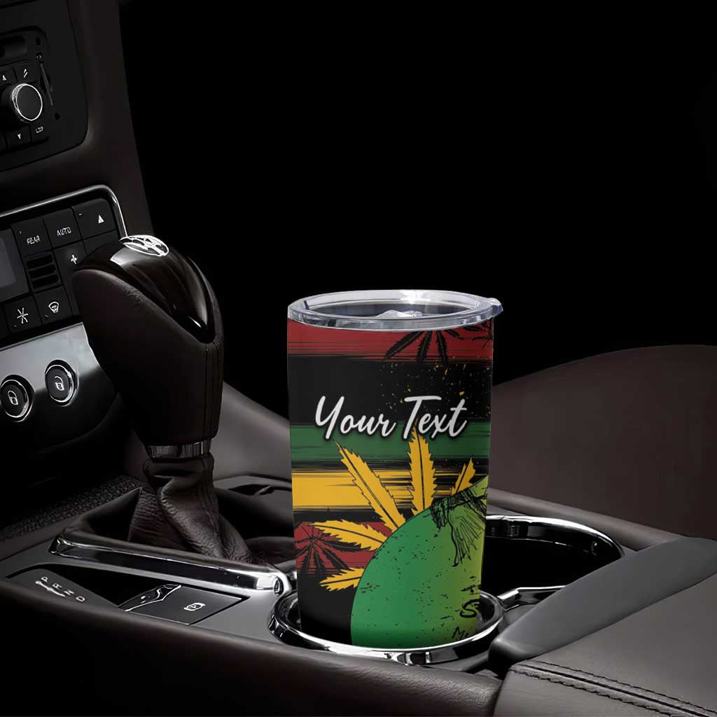 Personalised Reggae Soul Tumbler Cup Sketch Style - Wonder Print Shop