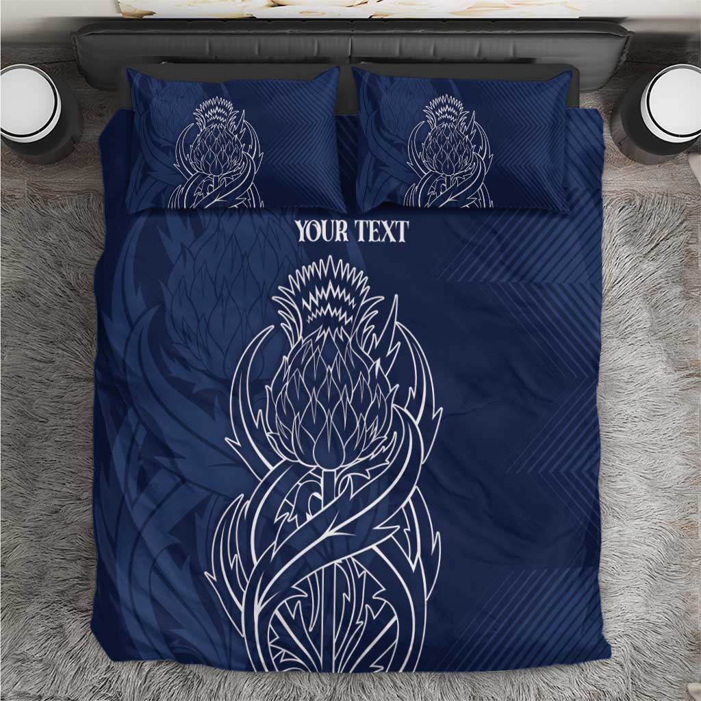 Scotland Rugby Personalized Bedding Set Thistle Royal Style