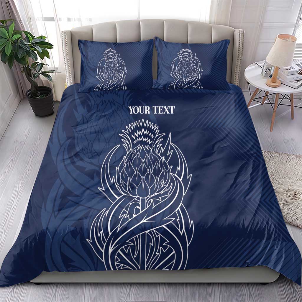 Scotland Rugby Personalized Bedding Set Thistle Royal Style