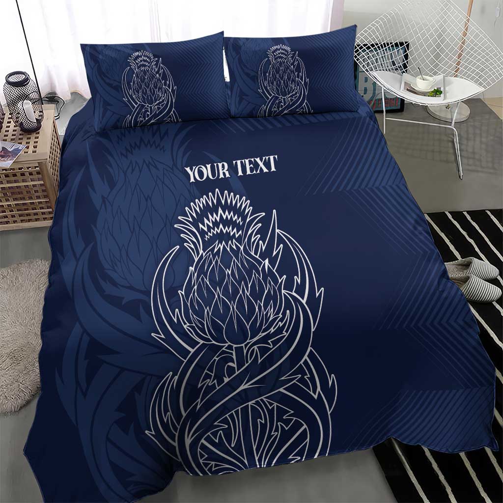 Scotland Rugby Personalized Bedding Set Thistle Royal Style