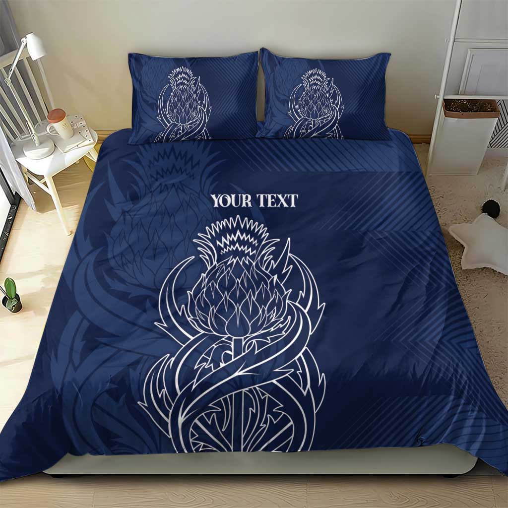 Scotland Rugby Personalized Bedding Set Thistle Royal Style