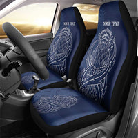 Scotland Rugby Personalized Car Seat Cover Thistle Royal Style
