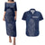 Scotland Rugby Personalized Couples Matching Puletasi and Hawaiian Shirt Thistle Royal Style