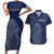 Scotland Rugby Personalized Couples Matching Short Sleeve Bodycon Dress and Hawaiian Shirt Thistle Royal Style