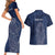 Scotland Rugby Personalized Couples Matching Short Sleeve Bodycon Dress and Hawaiian Shirt Thistle Royal Style