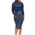 Scotland Rugby Personalized Family Matching Long Sleeve Bodycon Dress and Hawaiian Shirt Thistle Royal Style