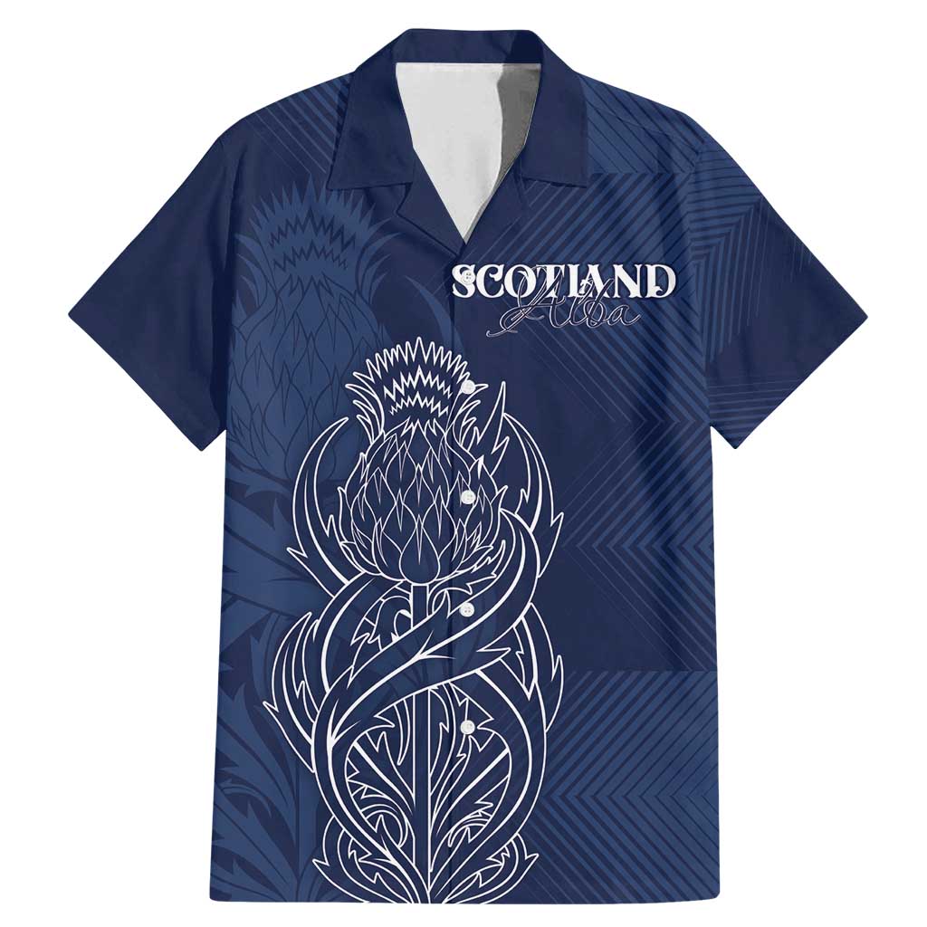 Scotland Rugby Personalized Family Matching Mermaid Dress and Hawaiian Shirt Thistle Royal Style