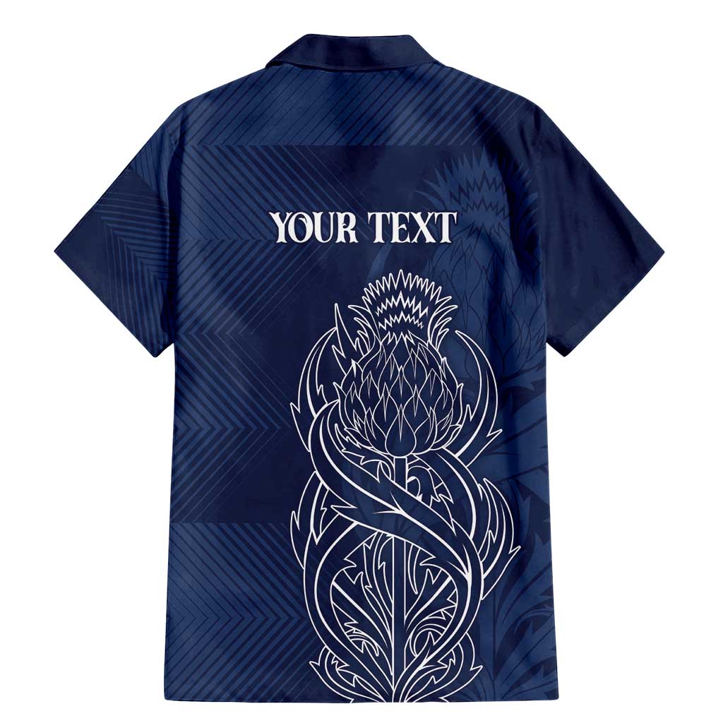 Scotland Rugby Personalized Family Matching Mermaid Dress and Hawaiian Shirt Thistle Royal Style