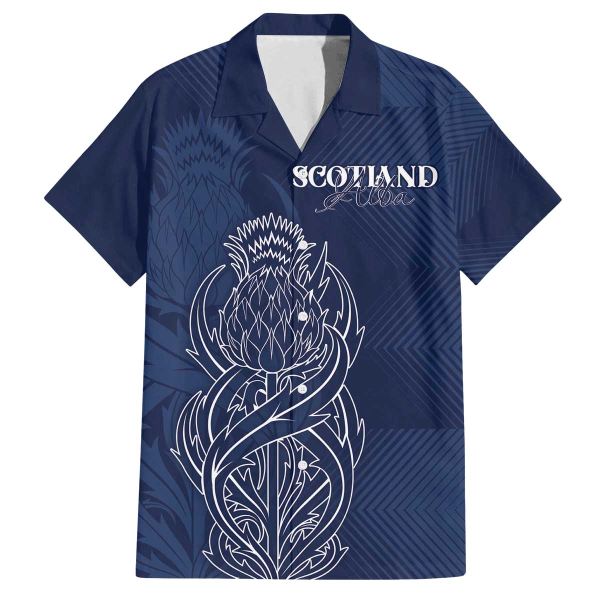 Scotland Rugby Personalized Family Matching Off The Shoulder Long Sleeve Dress and Hawaiian Shirt Thistle Royal Style