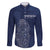 Scotland Rugby Personalized Family Matching Off The Shoulder Long Sleeve Dress and Hawaiian Shirt Thistle Royal Style