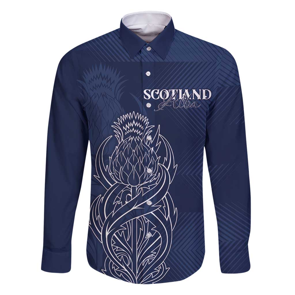 Scotland Rugby Personalized Family Matching Off Shoulder Short Dress and Hawaiian Shirt Thistle Royal Style