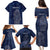Scotland Rugby Personalized Family Matching Puletasi and Hawaiian Shirt Thistle Royal Style