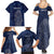 Scotland Rugby Personalized Family Matching Summer Maxi Dress and Hawaiian Shirt Thistle Royal Style