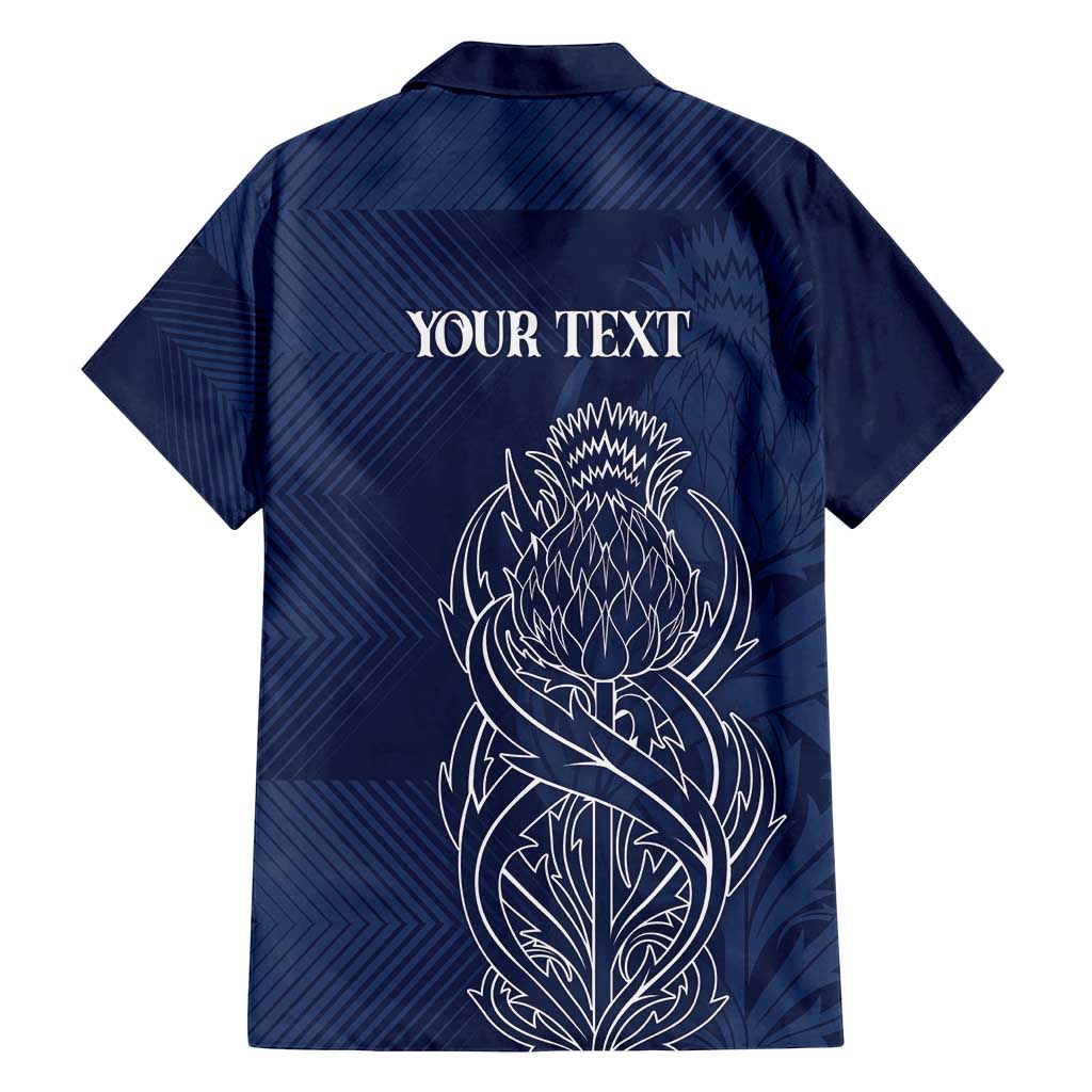 Scotland Rugby Personalized Family Matching Summer Maxi Dress and Hawaiian Shirt Thistle Royal Style