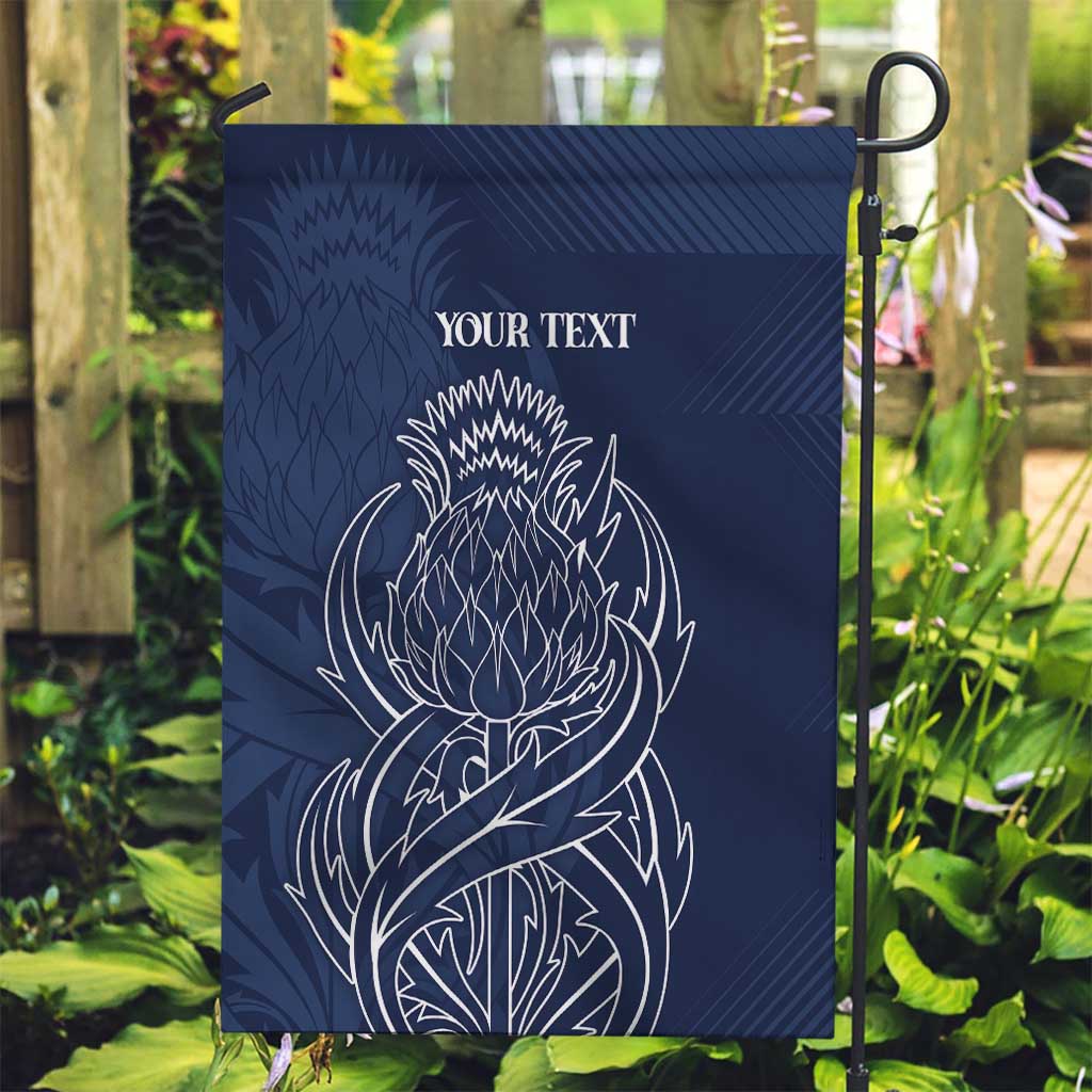 Scotland Rugby Personalized Garden Flag Thistle Royal Style
