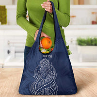 Scotland Rugby Personalized Grocery Bag Thistle Royal Style