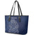 Scotland Rugby Personalized Leather Tote Bag Thistle Royal Style